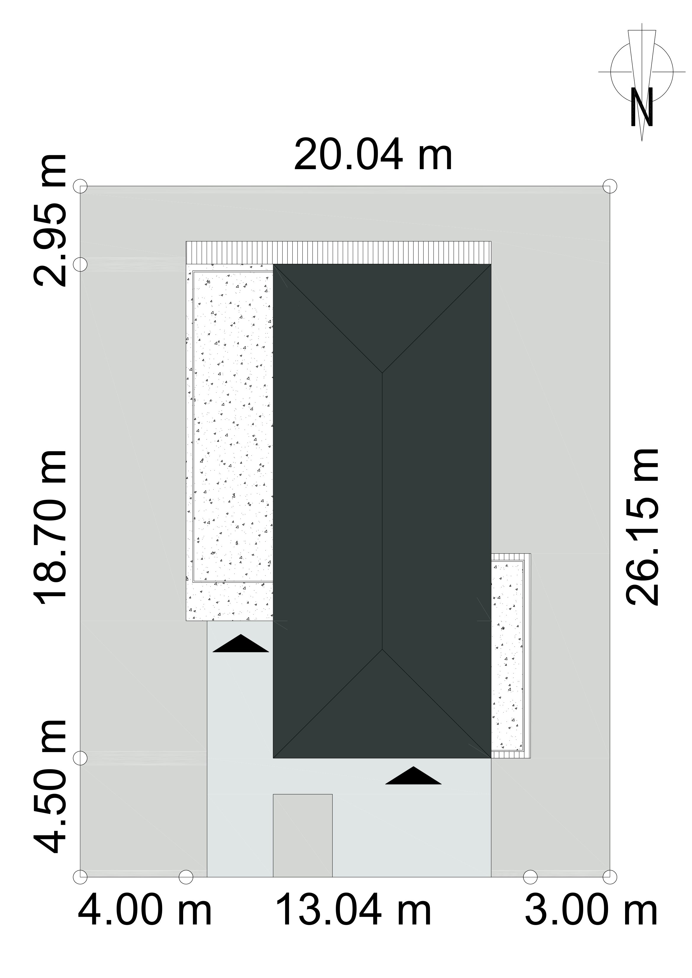 Projekt domu PRZESTRONNY D40 WARIANT I