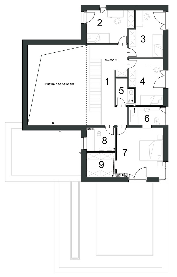 Projekt domu EFEKTOWNY D20