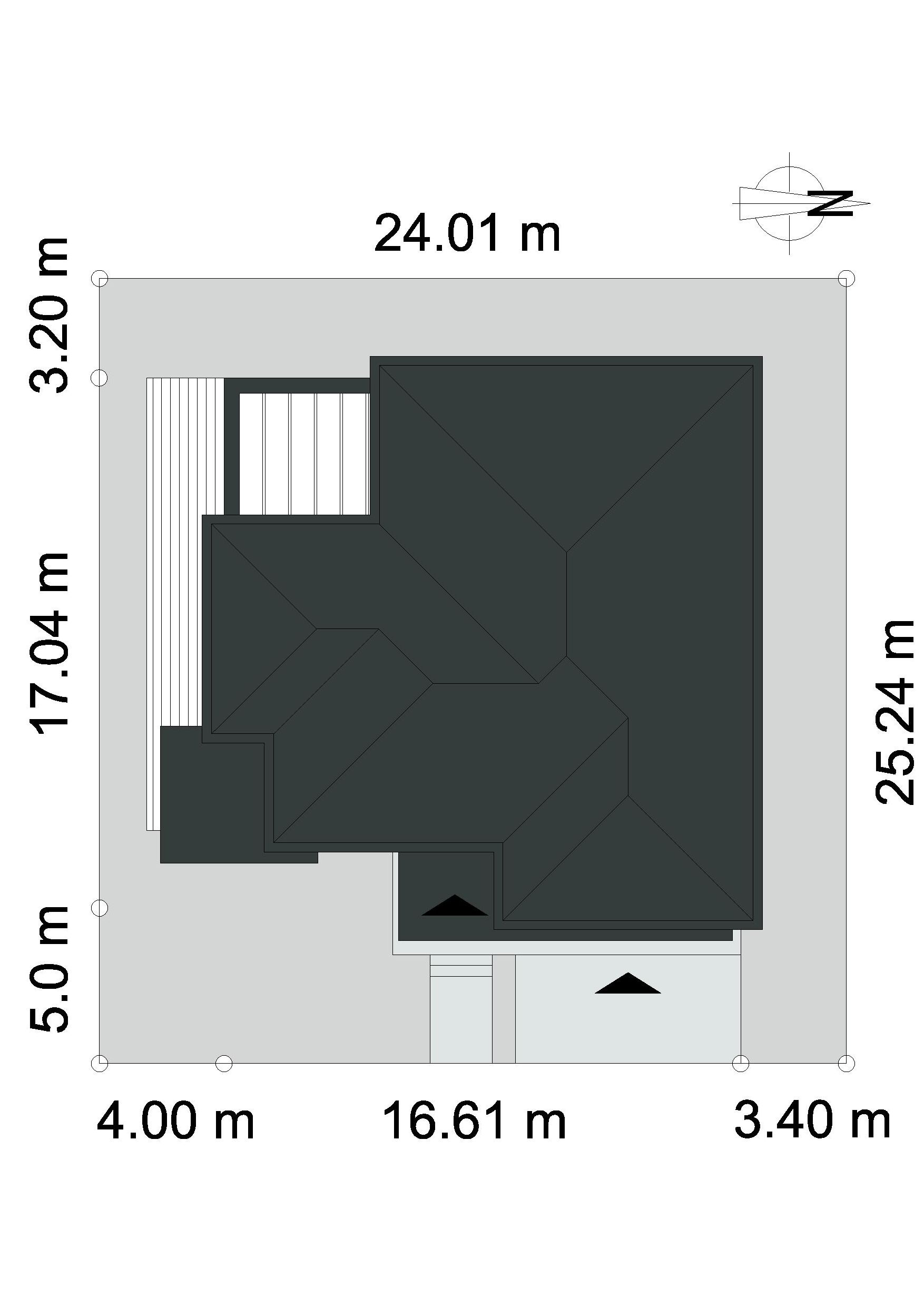 Projekt domu PRZEJRZYSTY D27 WI