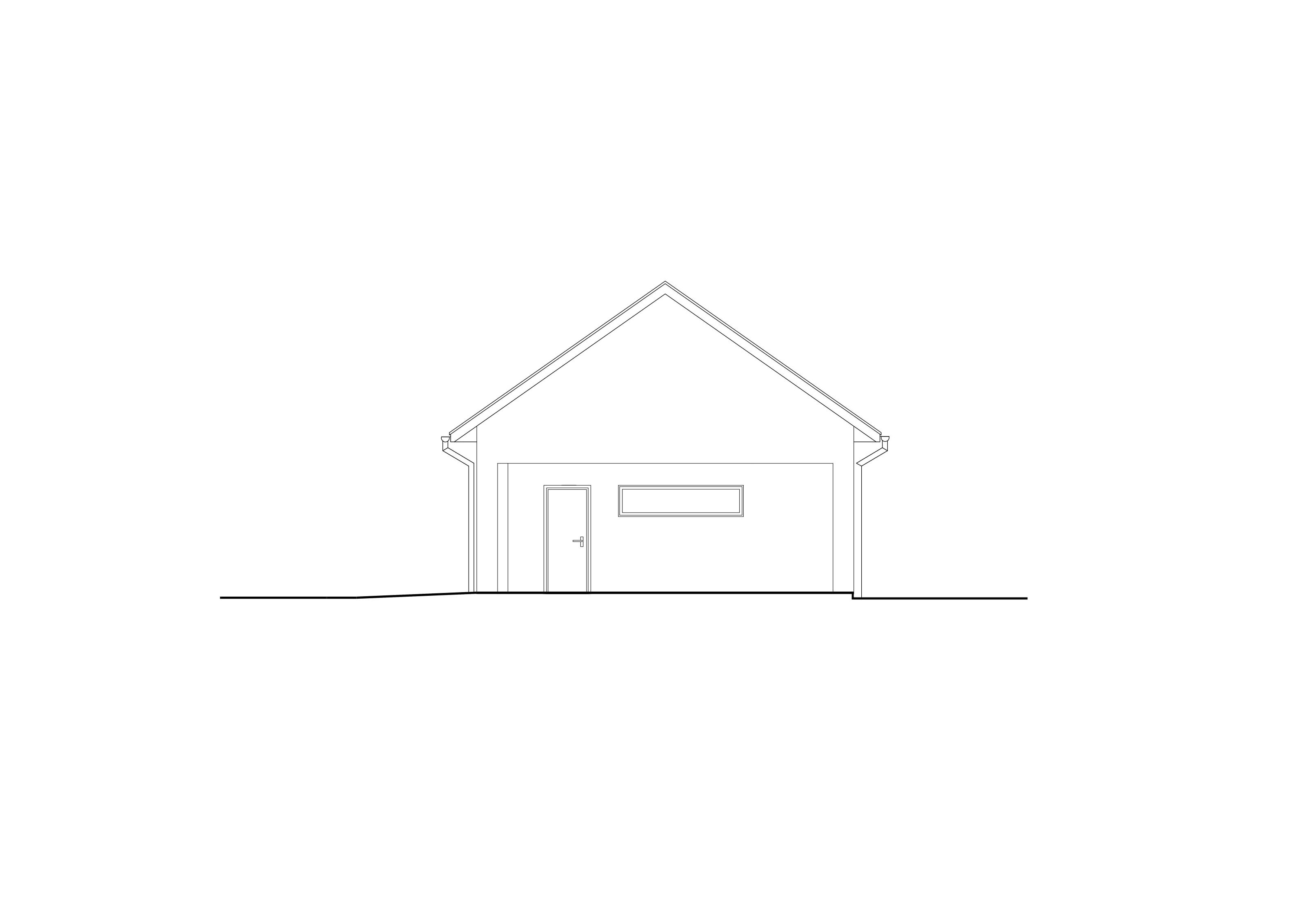 Projekt budynku gospodarczego BK-61