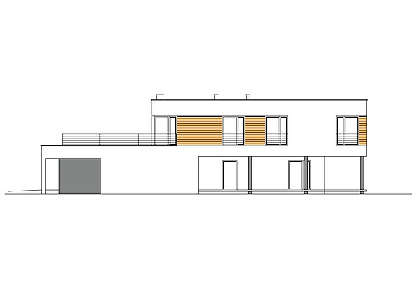 Projekt domu EFEKTOWNY D20