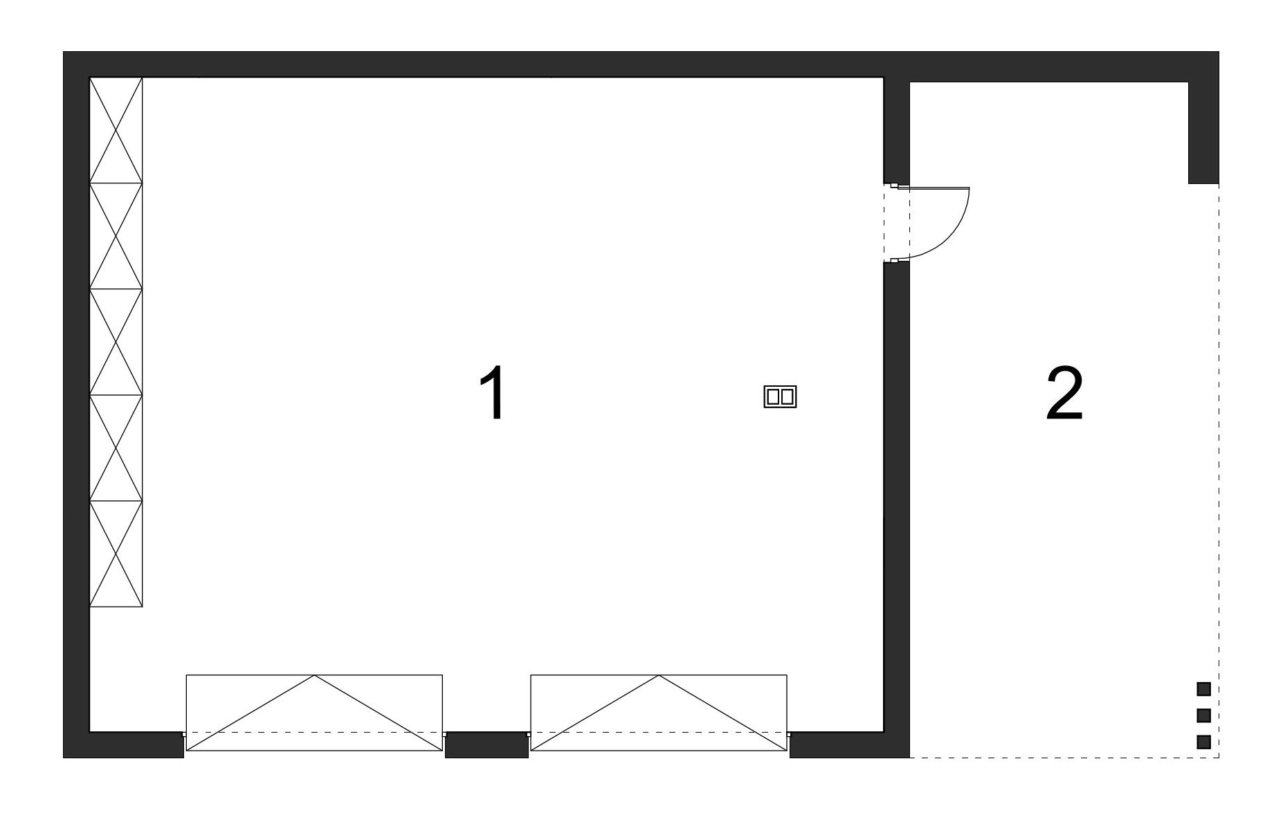 Projekt budynku gospodarczego BK-65