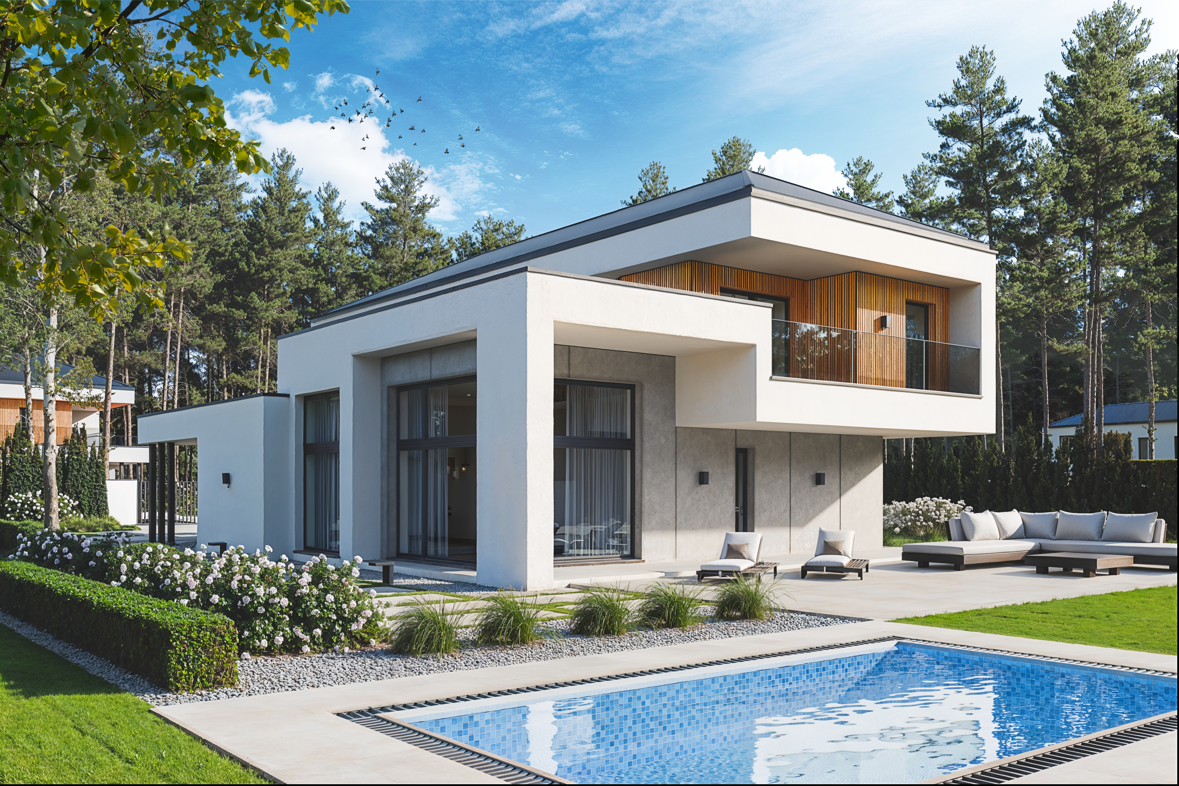 Projekt domu KUBICZNY D30 WARIANT I