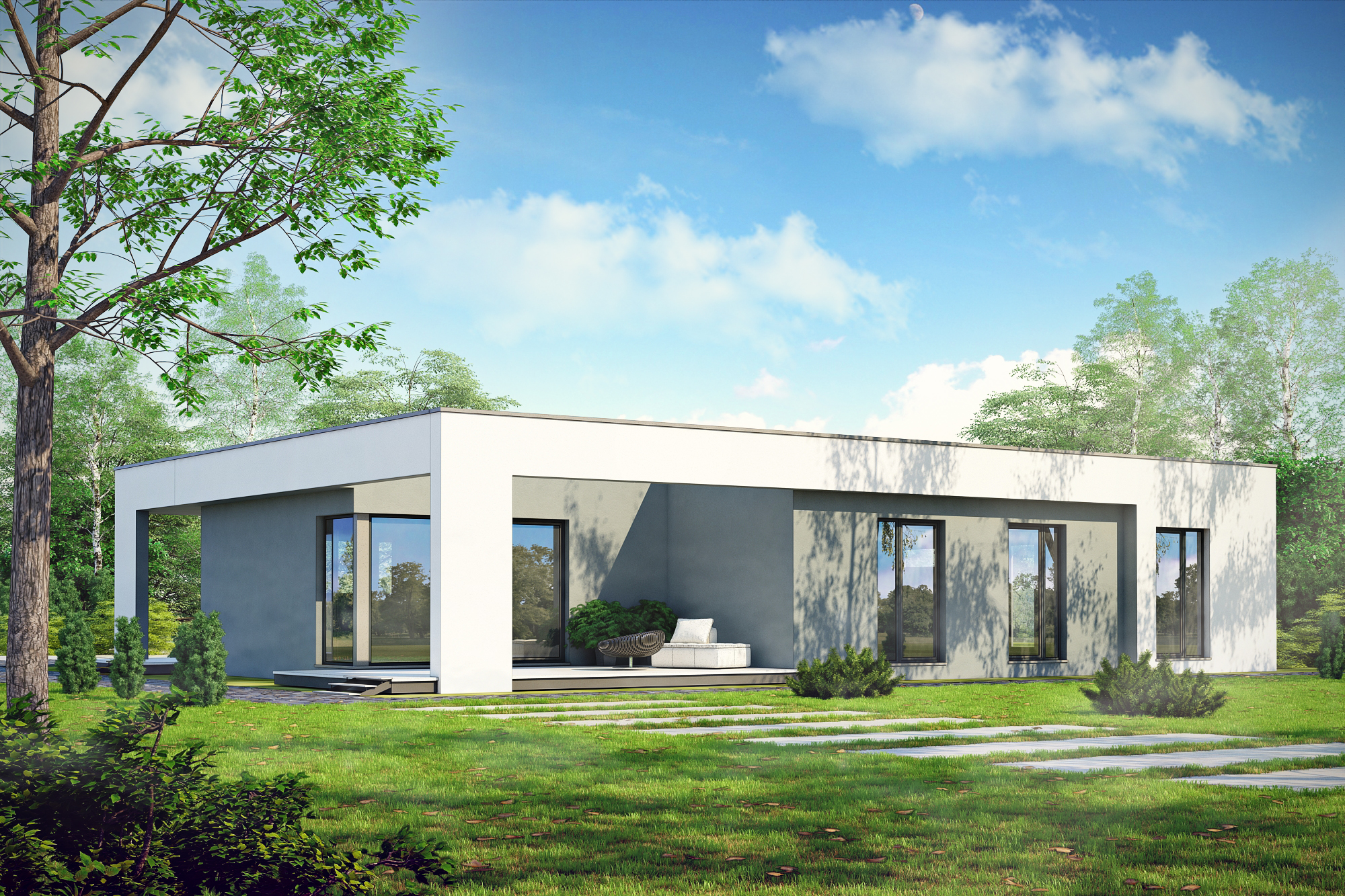 Projekt domu AKTYWNY D23