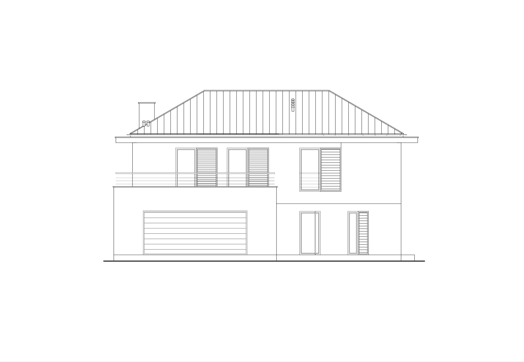 Projekt domu CHARYZMATYCZNY D17 WARIANT II