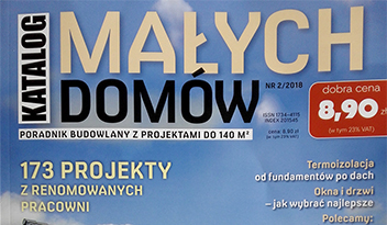 Projekty domów Pracowni Projektowej w Katalogu Małych Domów