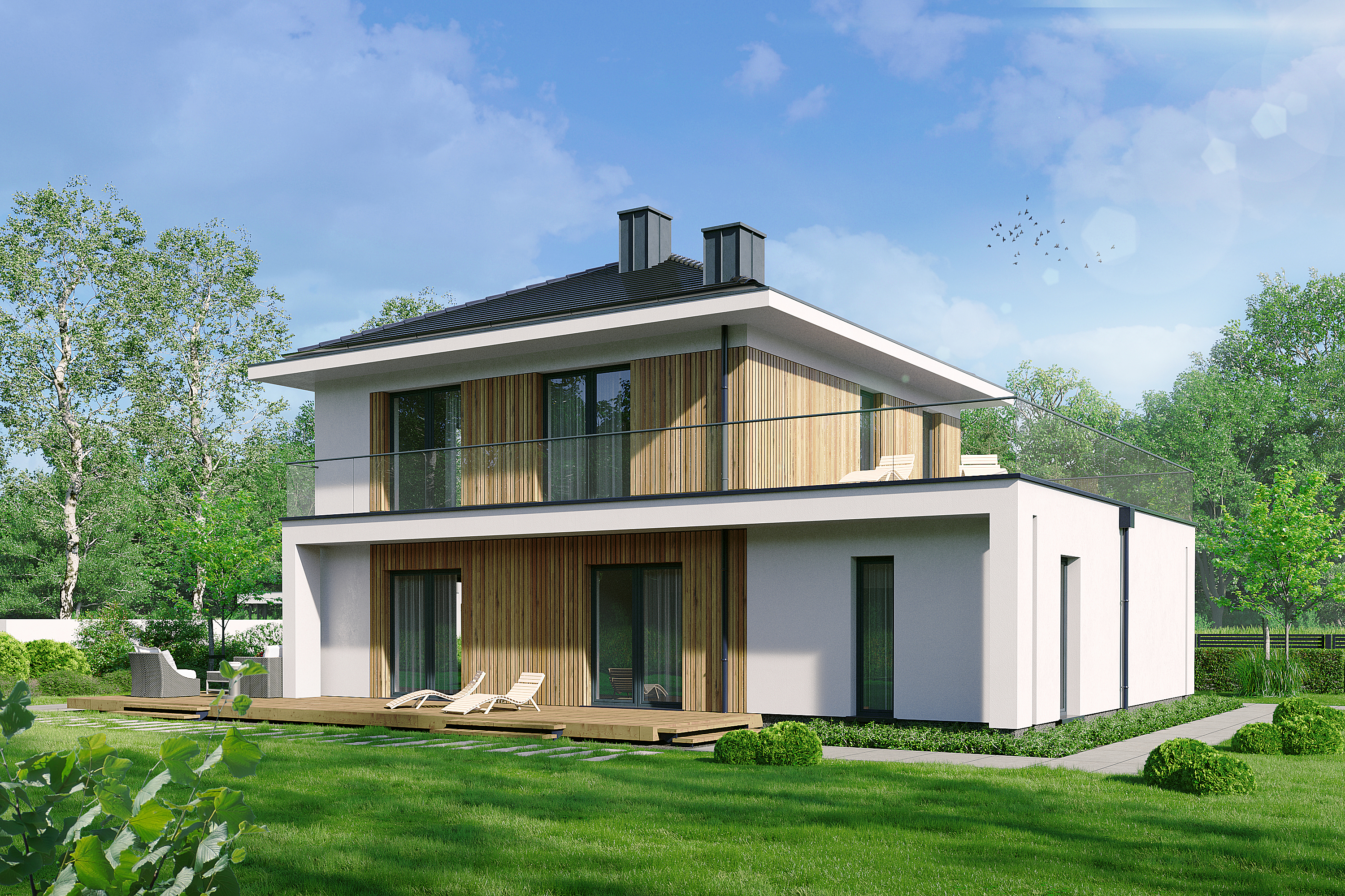 Projekt domu PRZYTULNY D25 WI