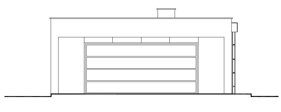 Projekt garażu BK-8