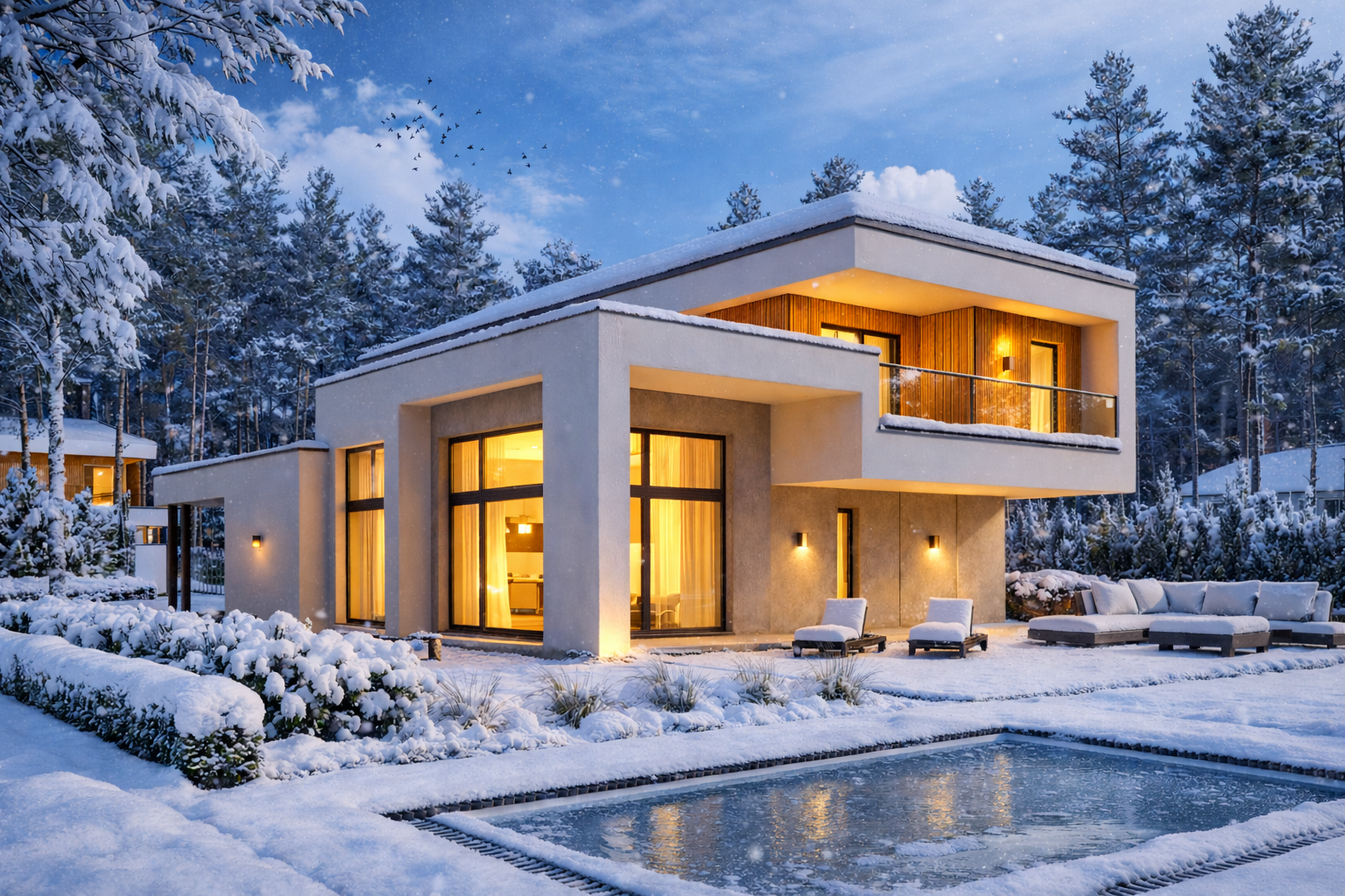 Projekt domu KUBICZNY D30 WARIANT I