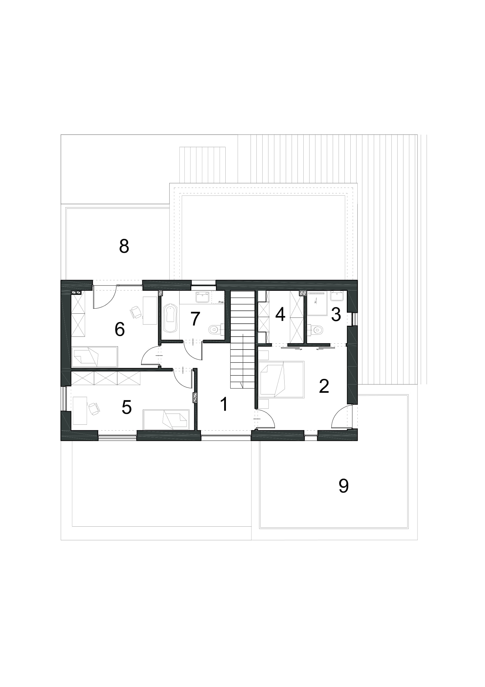 Projekt domu ALTERNATYWNY D35