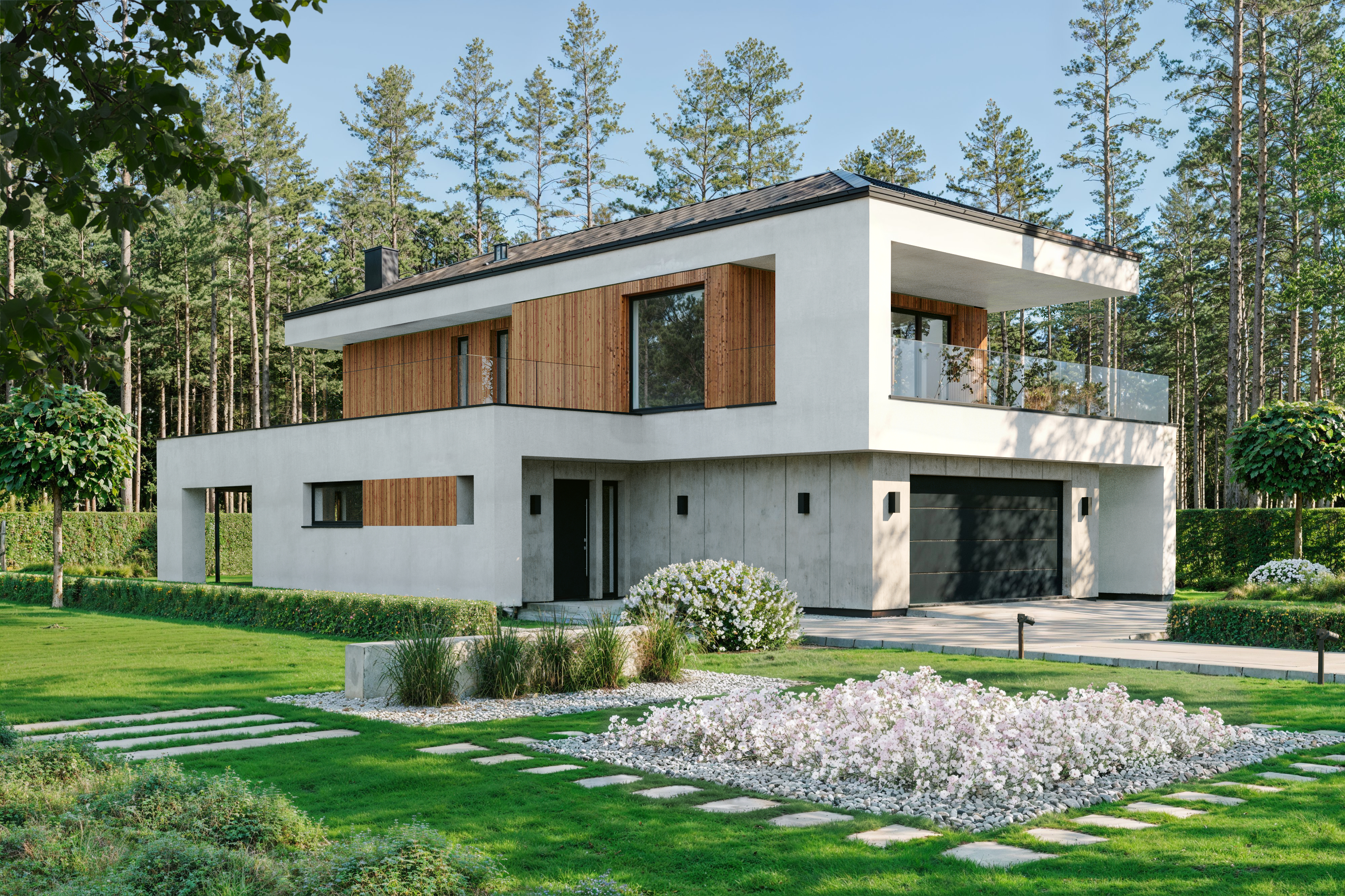 Projekt domu PRZESTRONNY D40 WARIANT I