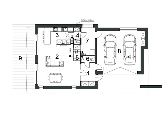 Projekt domu ELEGANCKI D24