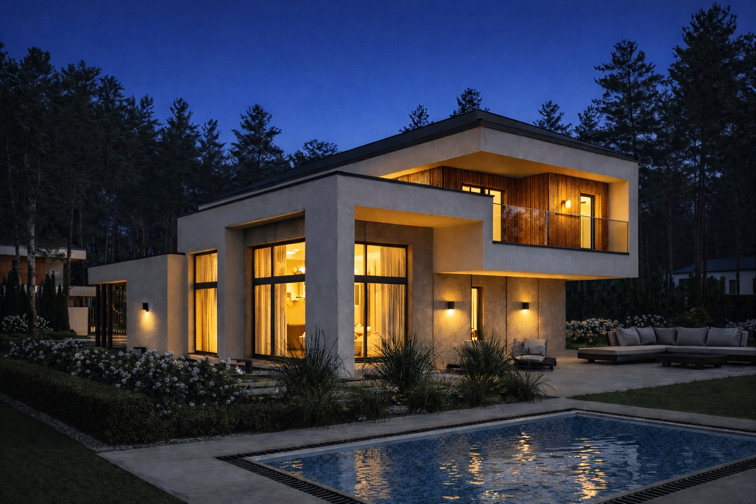 Projekt domu KUBICZNY D30 WARIANT I