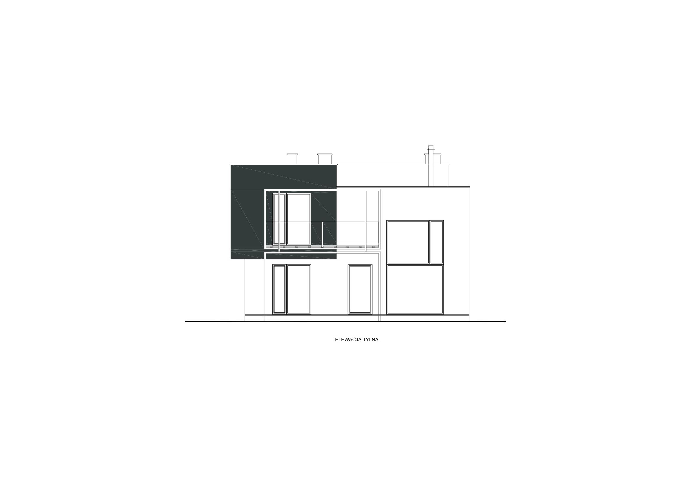 Projekt domu DYNAMICZNY D22