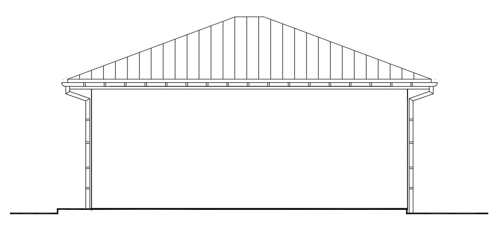 Projekt garażu BK-6