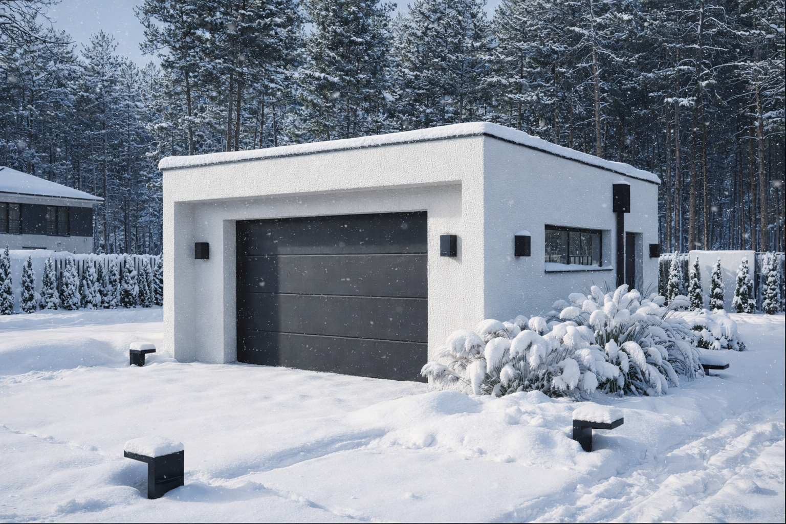 Projekt budynku gospodarczego BK-63