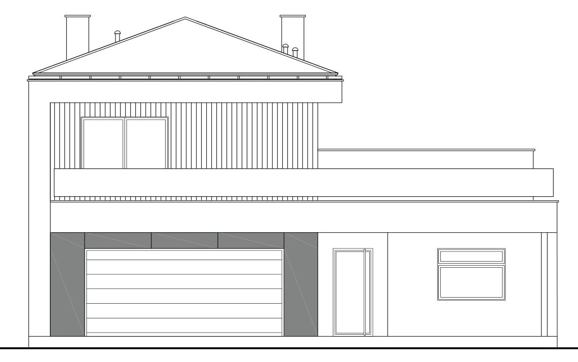 Projekt domu KUBICZNY D30 WI
