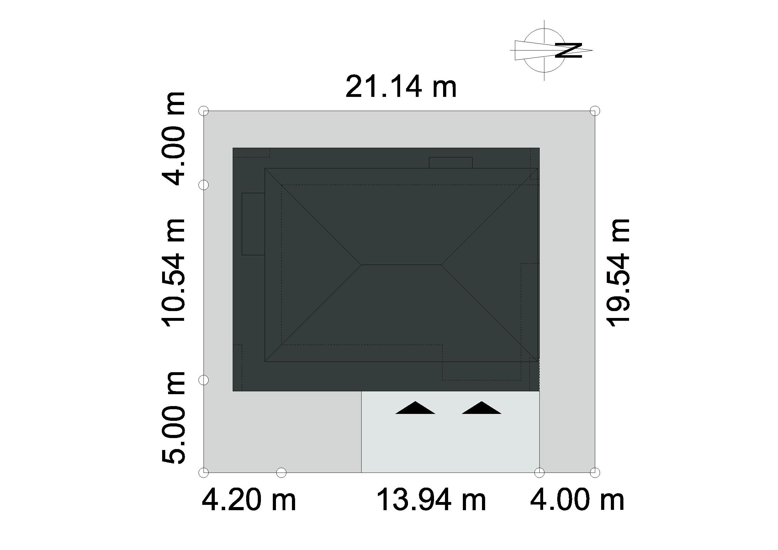 Projekt domu STYLOWY D47