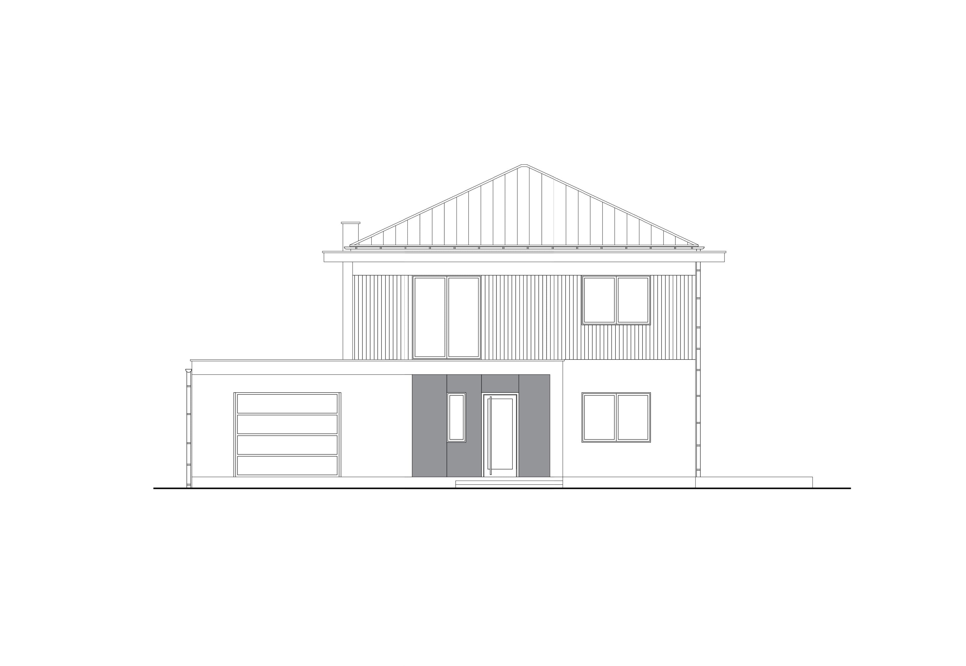 Projekt domu PRZYTULNY D25 WARIANT II