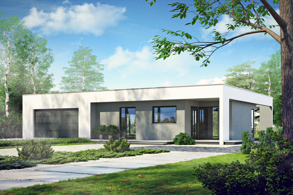 Projekt domu AKTYWNY D23